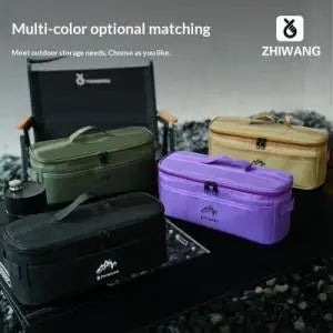 30L/42L/56L Insulated Waterproof Tactical Camping Bag Foldable Outdoor Picnic Tableware Storage Box Large Capacity Field Cookwar