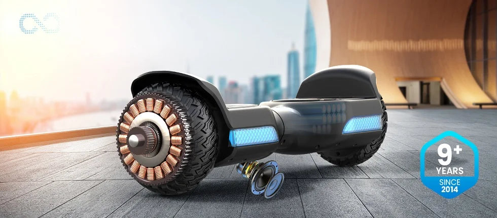 Kids All Terrain Self Balancing Hoverboard With Bluetooth Speaker