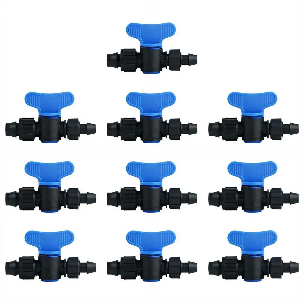 Double-Lock Bypass Valve for PET Bottles Universal Portable Camping Faucet Nozzle Water Dispenser for Picnic Hiking Hookah
