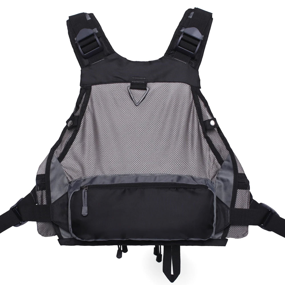 Fly Fishing Vest for Men Women, Comfortable Adjustable Fishing Vest with Multi-Pockets