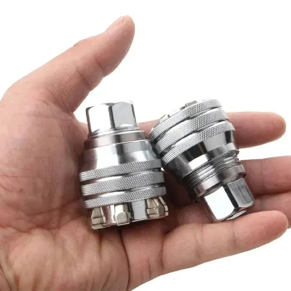 1/2PCS Universal Wrench Sleeve Converter Fits for Standard 3/8-10 To 19mm Super Socket Multifunctional Drive Wrench Tool