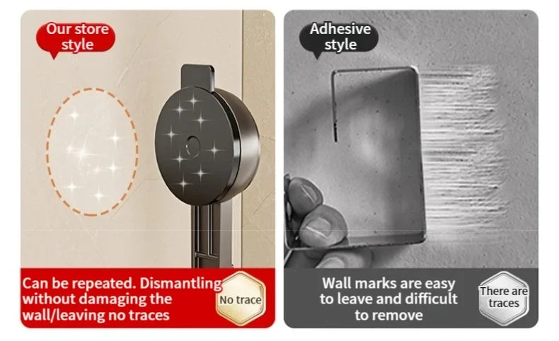 No Drill Suction Cup Suction Bathroom Rack Bathroom Shelf Toilet Space Aluminum Hanging Rack Bathroom Organizer Hang On The Wall