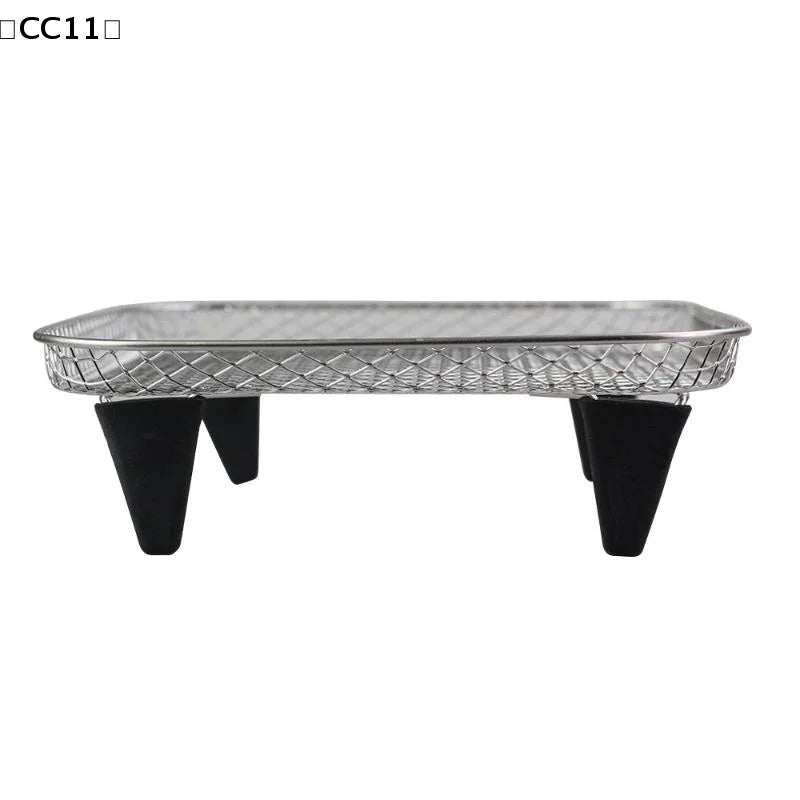 4/6/8Pcs Dewatering Rack Buffer Pad Air Fryer Silicone Feet Steam Protector Dehydrator Racks Tabs Silica Gel Tray Bumpers〔CC11〕