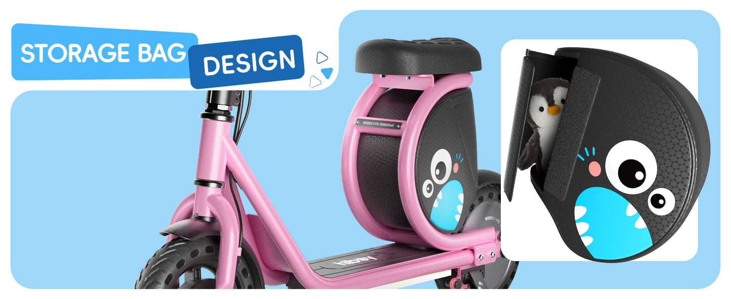 Hiboy Joyhaul Foldable Kids Electric Scooter With Led Lights