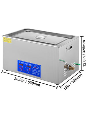 SucceBuy 1.3L 2L 3L 6L 10L 15L 22L 30L Ultrasonic Cleaner Lave-Dishes Portable Heated Washing Machine Ultrasound Home Appliances
