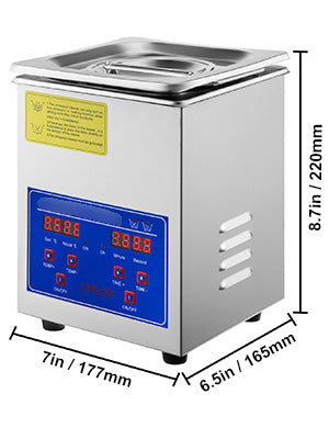 SucceBuy 1.3L 2L 3L 6L 10L 15L 22L 30L Ultrasonic Cleaner Lave-Dishes Portable Heated Washing Machine Ultrasound Home Appliances