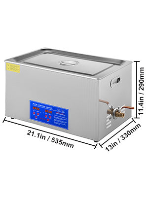 SucceBuy 1.3L 2L 3L 6L 10L 15L 22L 30L Ultrasonic Cleaner Lave-Dishes Portable Heated Washing Machine Ultrasound Home Appliances